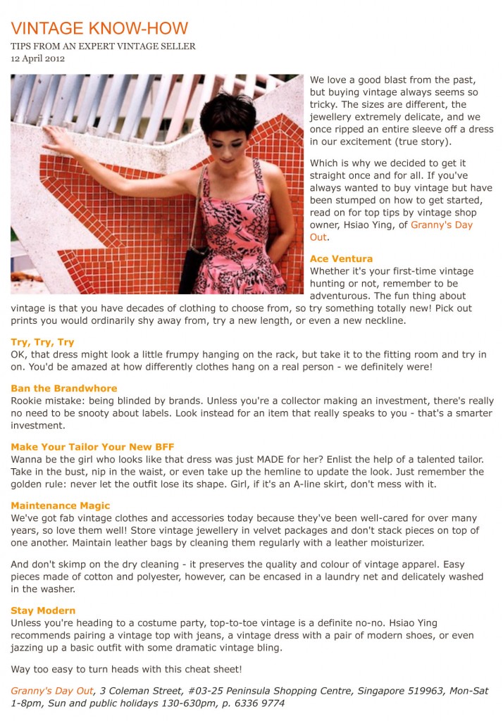 The Honeycombers - Tips from an expert vintage seller